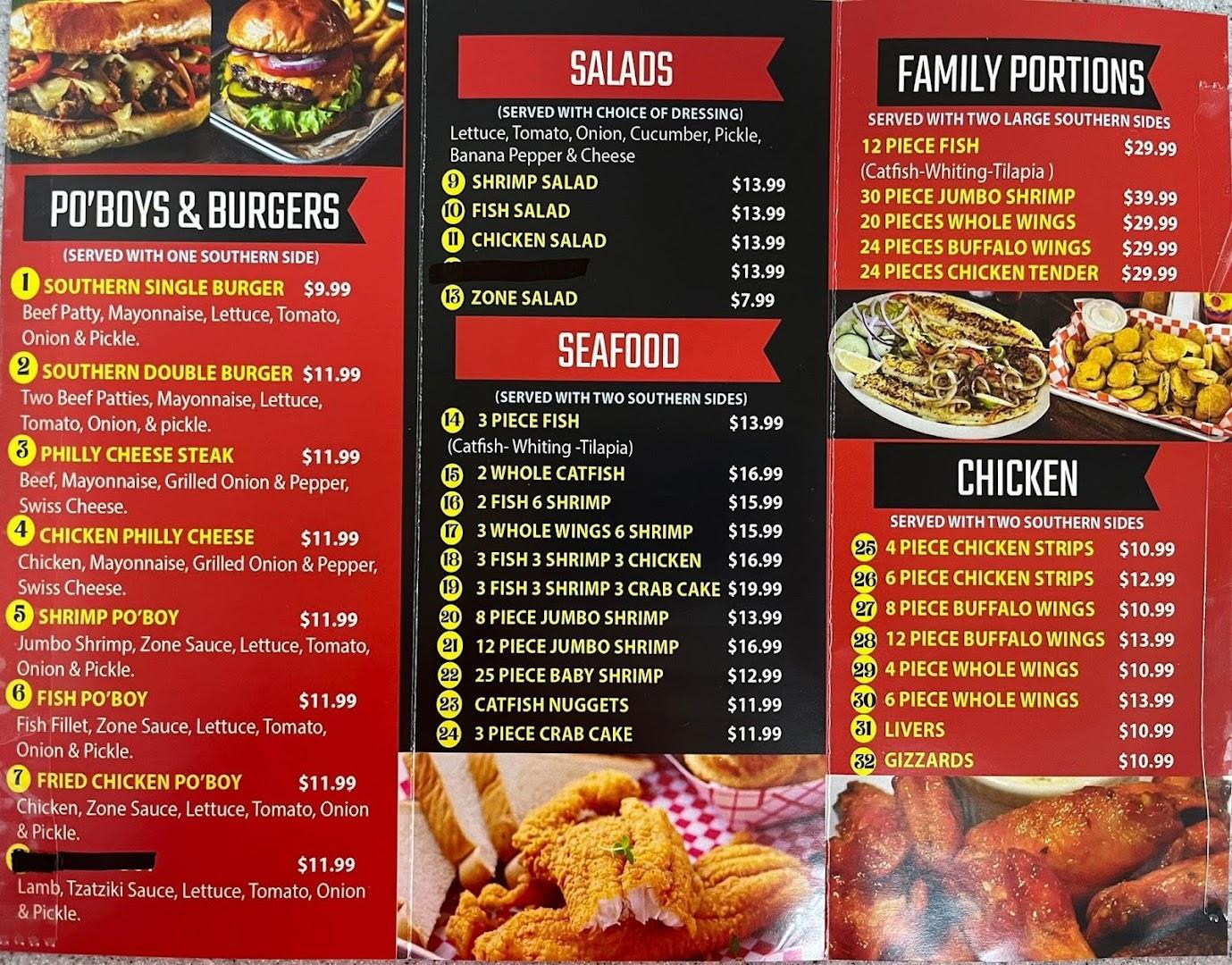 Shrimp Zone Southern Eatery