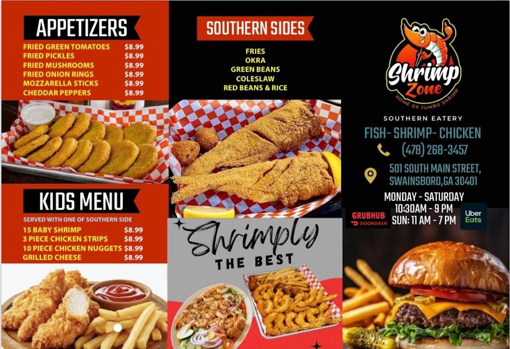 Shrimp Zone Southern Eatery Menu image 4